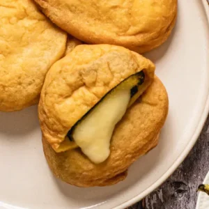 Mini Poblano Peppers stuffed with Cheese